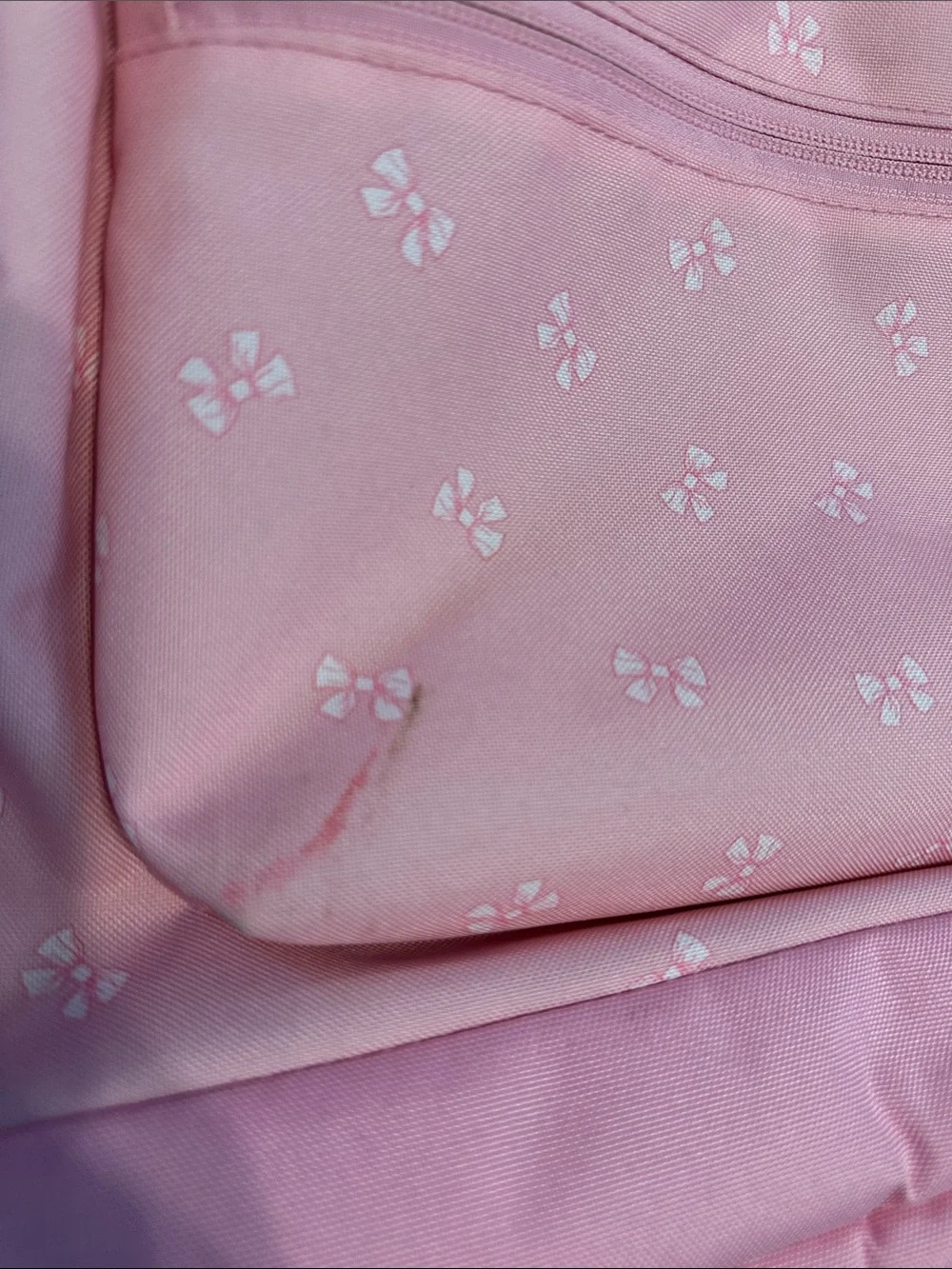Jansport Pink Kids Backpack with Bows